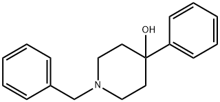 1-benzyl-4-phenylpiperidin-4-ol Struktur