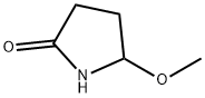 5-METHOXY-2-PYRROLIDINONE Struktur