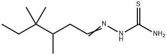 β,γ,γ-Trimethylhexanal thiosemicarbazone Struktur