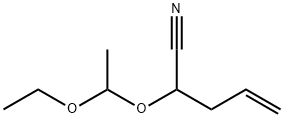 2-(1-ethoxyethoxy)pent-4-enenitrile Structure