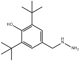 3,5-DI-TERT-BUTYL-4-HYDROXY-BENZYL-HYDRAZINE Struktur