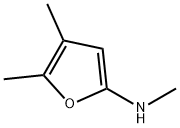 2-Furanamine,  N,4,5-trimethyl- Struktur