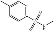 N-甲基對甲苯磺酰胺, 640-61-9, 結(jié)構(gòu)式