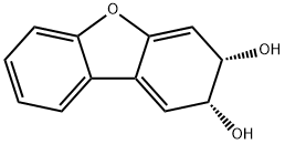 2,3-Dibenzofurandiol, 2,3-dihydro-, (2R,3S)- (9CI) Struktur