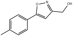 (5-P-TOLYLISOXAZOL-3-YL)METHANOL Struktur