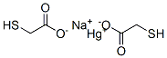 SODIUMMETHYLMERCURICTHIOGLYCOLLATE Struktur