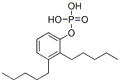 dipentylphenyl dihydrogen phosphate Struktur