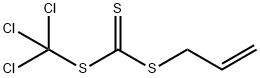 Trithiocarbonic acid 2-propenyl(trichloromethyl) ester Struktur