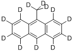 9-METHYLANTHRACENE-D12 Struktur