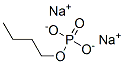 disodium butyl phosphate Struktur