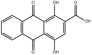 9,10-Dihydro-1,4-dihydroxy-9,10-dioxo-2-anthracenecarboxylic acid