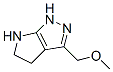 Pyrrolo[2,3-c]pyrazole,  1,4,5,6-tetrahydro-3-(methoxymethyl)- Struktur