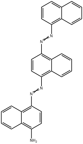 4-[[4-(1-naphthylazo)-1-naphthyl]azo]naphthalen-1-amine  Struktur