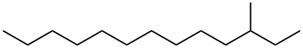 3-METHYLTRIDECANE Struktur