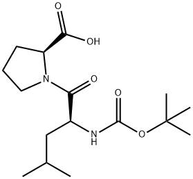BOC-LEU-PRO-OH Struktur