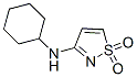 3-Isothiazolamine, N-cyclohexyl-, 1,1-dioxide (9CI) Struktur