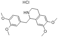 Tetrahydropapaverine hydrochloride Struktur