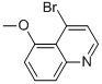 4-Bromo-5-methoxyquinoline Struktur