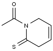 2(1H)-Pyridinethione,  1-acetyl-3,6-dihydro-  (7CI,8CI) Struktur