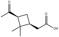 (1β,3β)-3-アセチル-2,2-ジメチルシクロブタン酢酸 price.