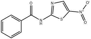 N-(5-nitro-2-thiazolyl)benzamide          Struktur