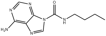 6-AMINO-N-BUTYL-9H-PURINE-9-CARBOXAMIDE Struktur