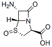 4-Thia-1-azabicyclo[3.2.0]heptane-2-carboxylicacid,6-amino-7-oxo-,4-oxide,[2S-(2alpha,4alpha,5alpha,6beta)]- Struktur