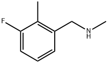 Benzenemethanamine, 3-fluoro-N,2-dimethyl- (9CI) Struktur