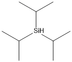 Triisopropylsilane Struktur