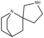 Spiro[1-azabicyclo[2.2.2]octane-2,3-pyrrolidine] (9CI) Struktur