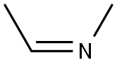 Methanamine, N-ethylidene-, (Z)- Struktur