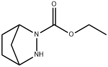 2,3-Diazabicyclo[2.2.1]heptane-2-carboxylicacid,ethylester(9CI) Struktur