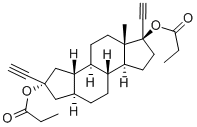 Dinordrin II dipropionate Struktur