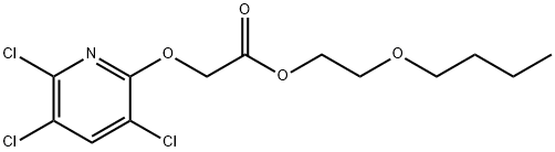 Triclopyr 2-butoxyethyl ester Struktur