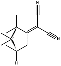 Propanedinitrile, [(1R,4R)-1,7,7-trimethylbicyclo[2.2.1]hept-2-ylidene]- (9CI) Struktur