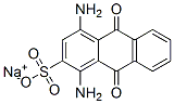 1,4-Diamino-2-sodium anthraquinone sulfonate Struktur