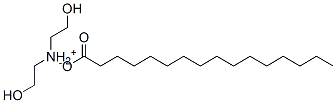 bis(2-hydroxyethyl)ammonium palmitate Struktur