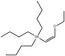 1-Ethoxy-2-(tributylstannyl)ethene Struktur