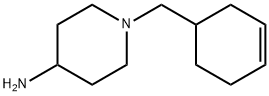 1-CYCLOHEX-3-ENYLMETHYL-PIPERIDIN-4-YLAMINE Struktur