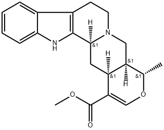 TETRAHYDROALSTONINE Structure