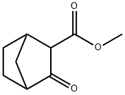 Bicyclo[2.2.1]heptane-2-carboxylic acid, 3-oxo-, Methyl ester Struktur