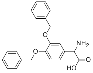 AMINO-(3,4-DIBENZYLOXY-PHENYL)-ACETIC ACID Struktur