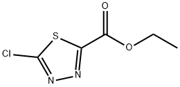 Ethyl 5-chloro-1,3,4-thiadiazole-2-carboxylate Struktur