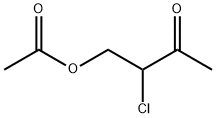 2-Butanone,  4-(acetyloxy)-3-chloro- Struktur