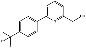 2-(HydroxyMethyl)-6-[4-(trifluoroMethyl)phenyl]pyridine Struktur