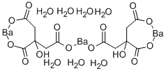 TRI-BARIUM DICITRATE HEPTAHYDRATE Struktur