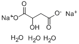 DISODIUM DL-MALATE TRIHYDRATE Struktur