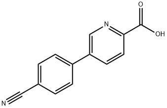 5-(2-Acetylaminophenyl)-picolinic acid Struktur