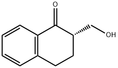 1(2H)-Naphthalenone,3,4-dihydro-2-(hydroxymethyl)-,(2S)-(9CI) Struktur