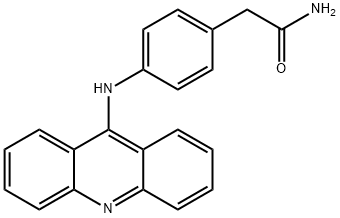 2-[p-[(Acridin-9-yl)amino]phenyl]acetamide Struktur